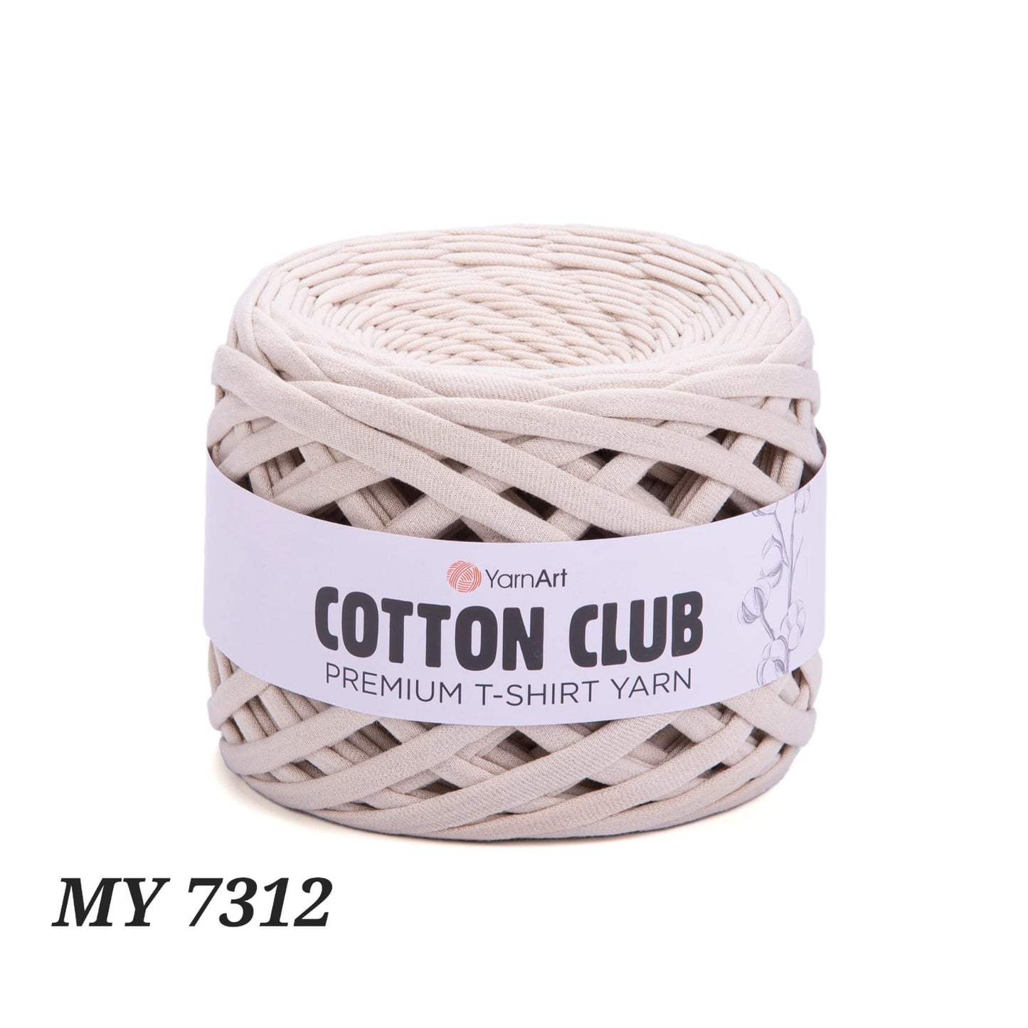 YarnArt Cotton Club( Premium T-shirt Yarn)