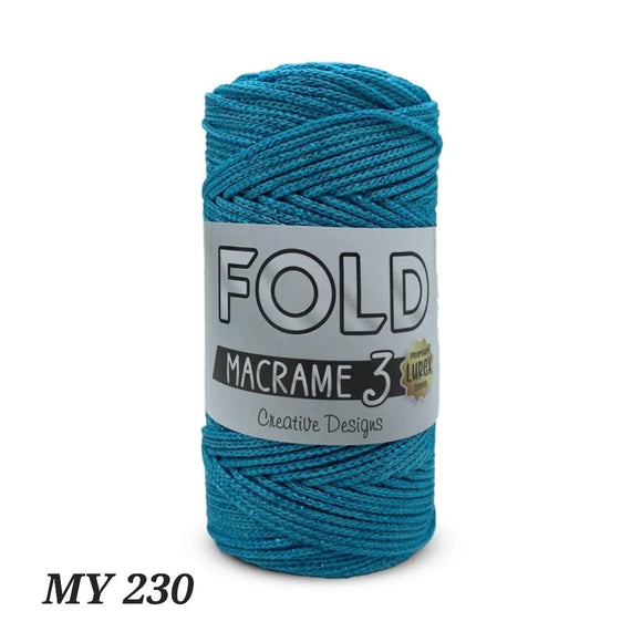 Fold Macrame 3 Lurex