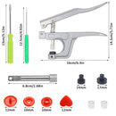 Press Stud Kit with 600 Eyelets Sewing-2