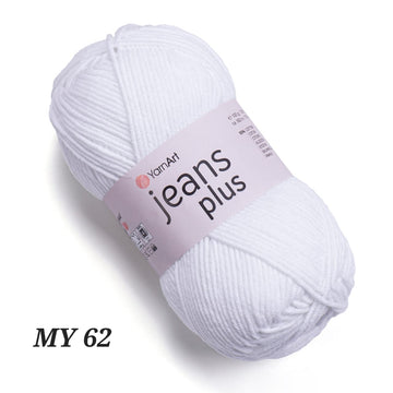 Acheter white-my-62 YarnArt Jeans Plus