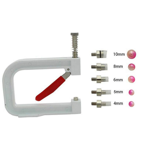 Machine manuelle de fixation de perles