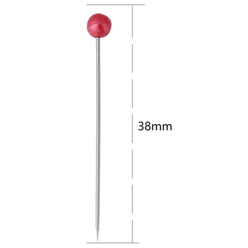 Pack of multicolor glass head sewing pins - 0