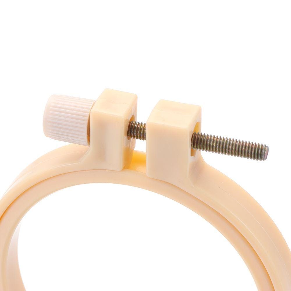 Embroidery Hoop Plastic Bamboo imitation (7 cm) - 0