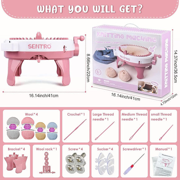 Machine à tricoter Sentro 48 aiguilles 