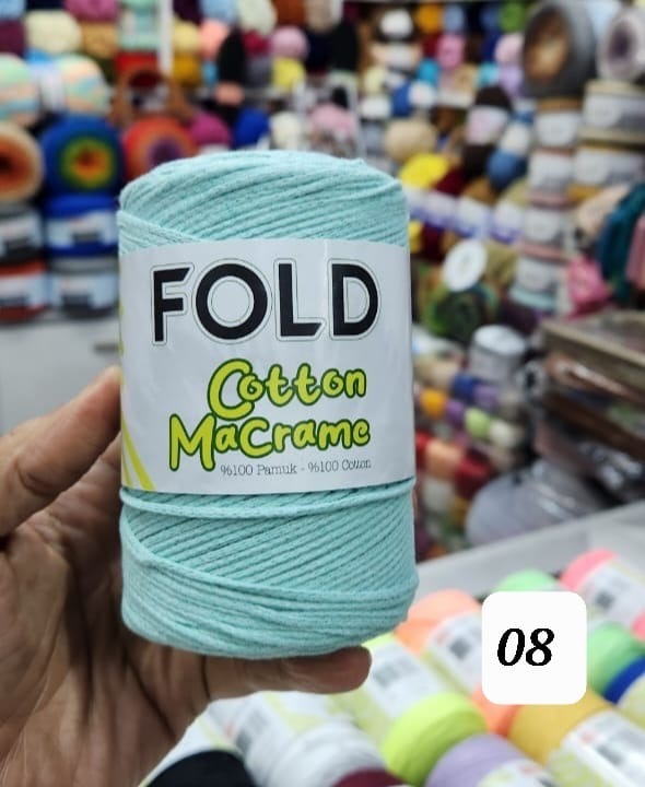 Fold Cotton Macrame