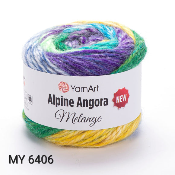 YarnArt Alpine Angora melange