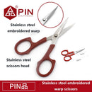 PIN Stainless Steel Embroidered Warp Scissors-1
