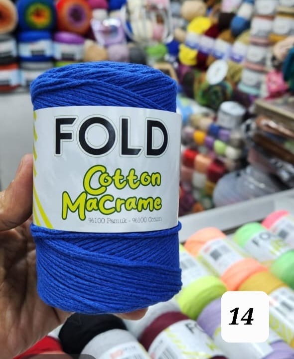 Fold Cotton Macrame