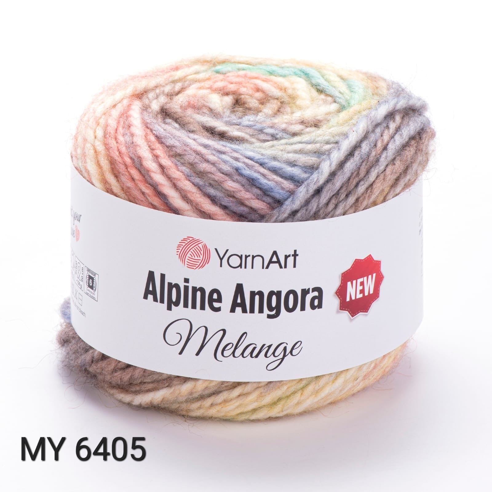 YarnArt Alpine Angora melange