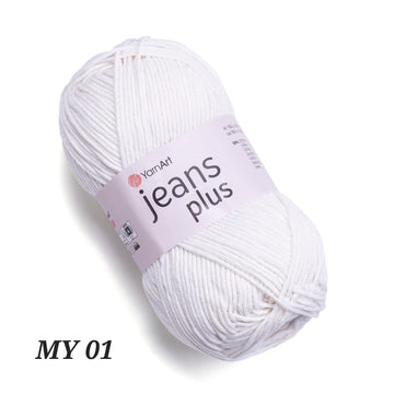 Acheter white-my-01 YarnArt Jeans Plus