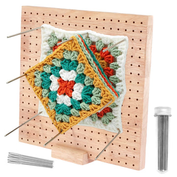 Wooden Blocking Board used for Knitting and Crochet projects