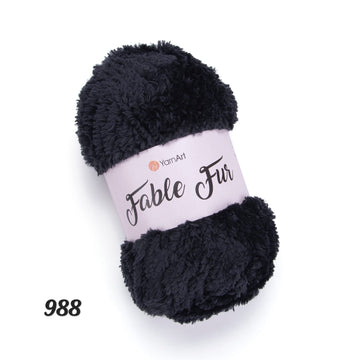 Acheter black-988 YarnArt Fable Fur