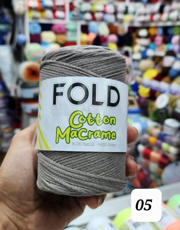 Fold Cotton Macrame