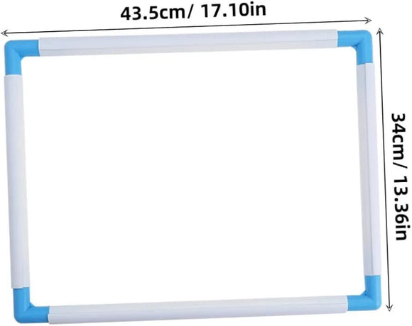 Universal Clip Frame for embroidery, quilting, cross-stitch, needlepoint, or silk-painting