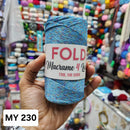 Fold macrame 4 Lurex-9