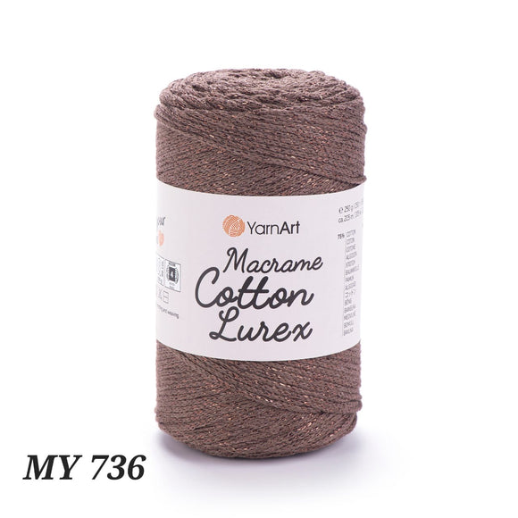 YarnArt Macrame Cotton Lurex