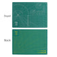 Professional-quality, double-sided self-healing cutting mat(A1 to A4)