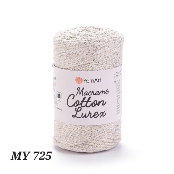 YarnArt Macrame Cotton Lurex