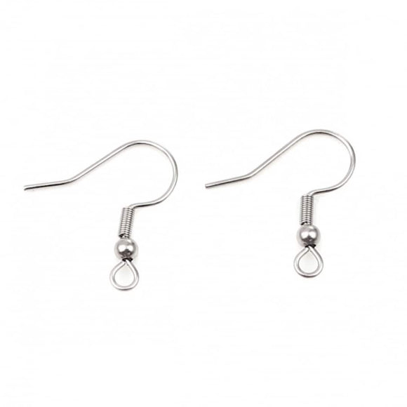 Fishhook earring wires (pair)
