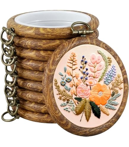 Imitated Wood Embroidery Hoop