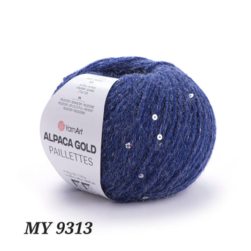 YarnArt Alpaca Gold Paillettes - 0
