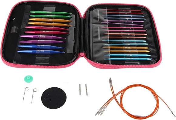 Interchangeable Circular Knitting Needle Set