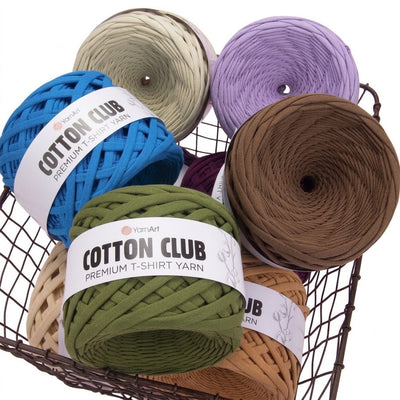 YarnArt Cotton Club( Premium T-shirt Yarn)
