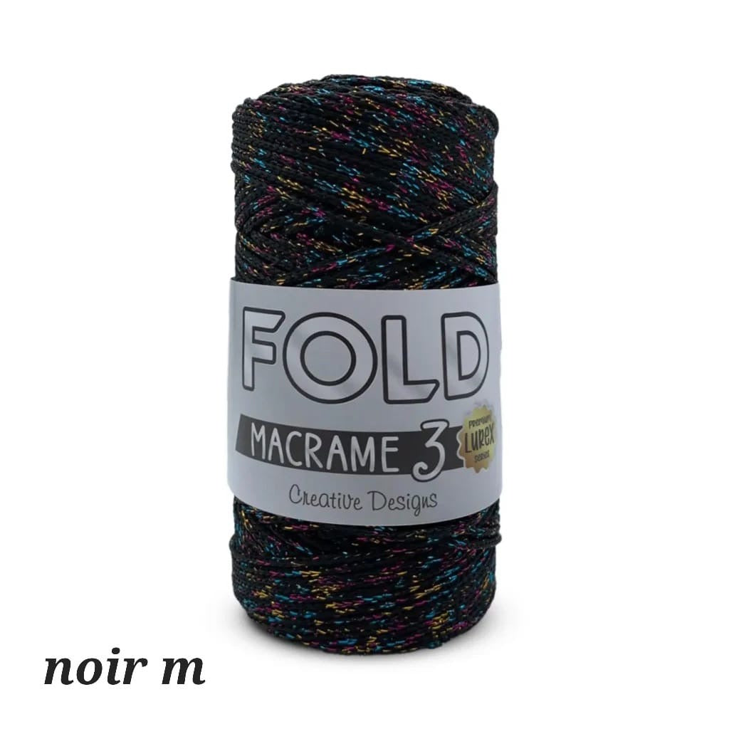 Fold Macrame 3 Lurex
