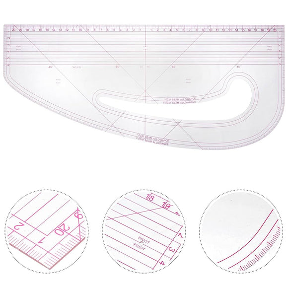 Curved Ruler For Pattern Making Pattern Making French Curve Ruler 8511 | mercerieyoussef