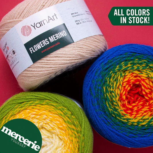 YarnArt Flowers Merino