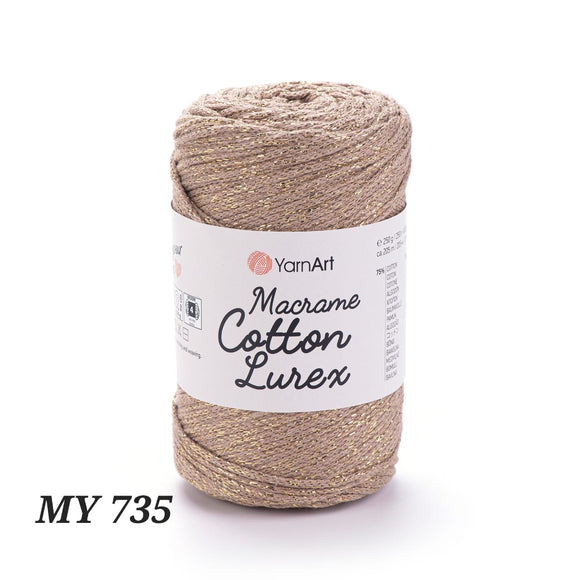 YarnArt Macrame Cotton Lurex