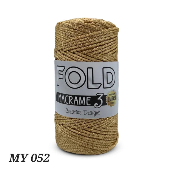 Fold Macrame 3 Lurex