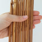Bamboo Crochet Hooks Set (12 pcs 3.0mm to 10.0mm)