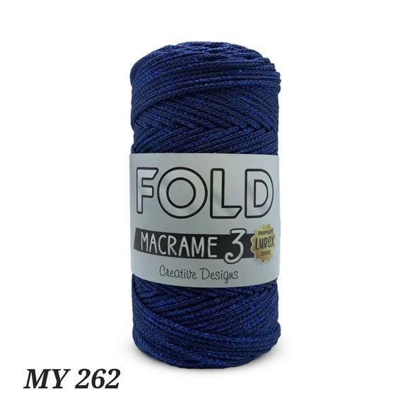 Fold Macrame 3 Lurex