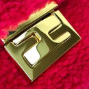 FF Golden Metal Bag Lock Clasp-1