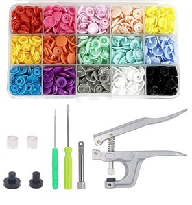 Press Stud Kit with 600 Eyelets Sewing