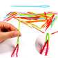 Plastic Large Eye Needles(6 pcs)