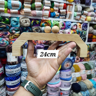 wooden handle for a handbag