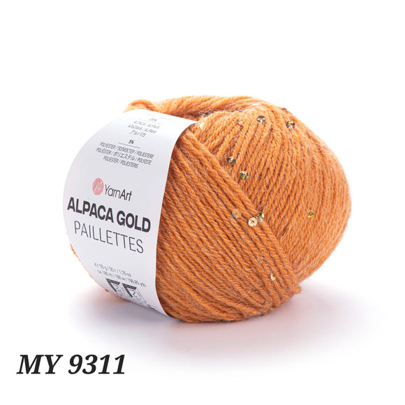 YarnArt Alpaca Gold Paillettes