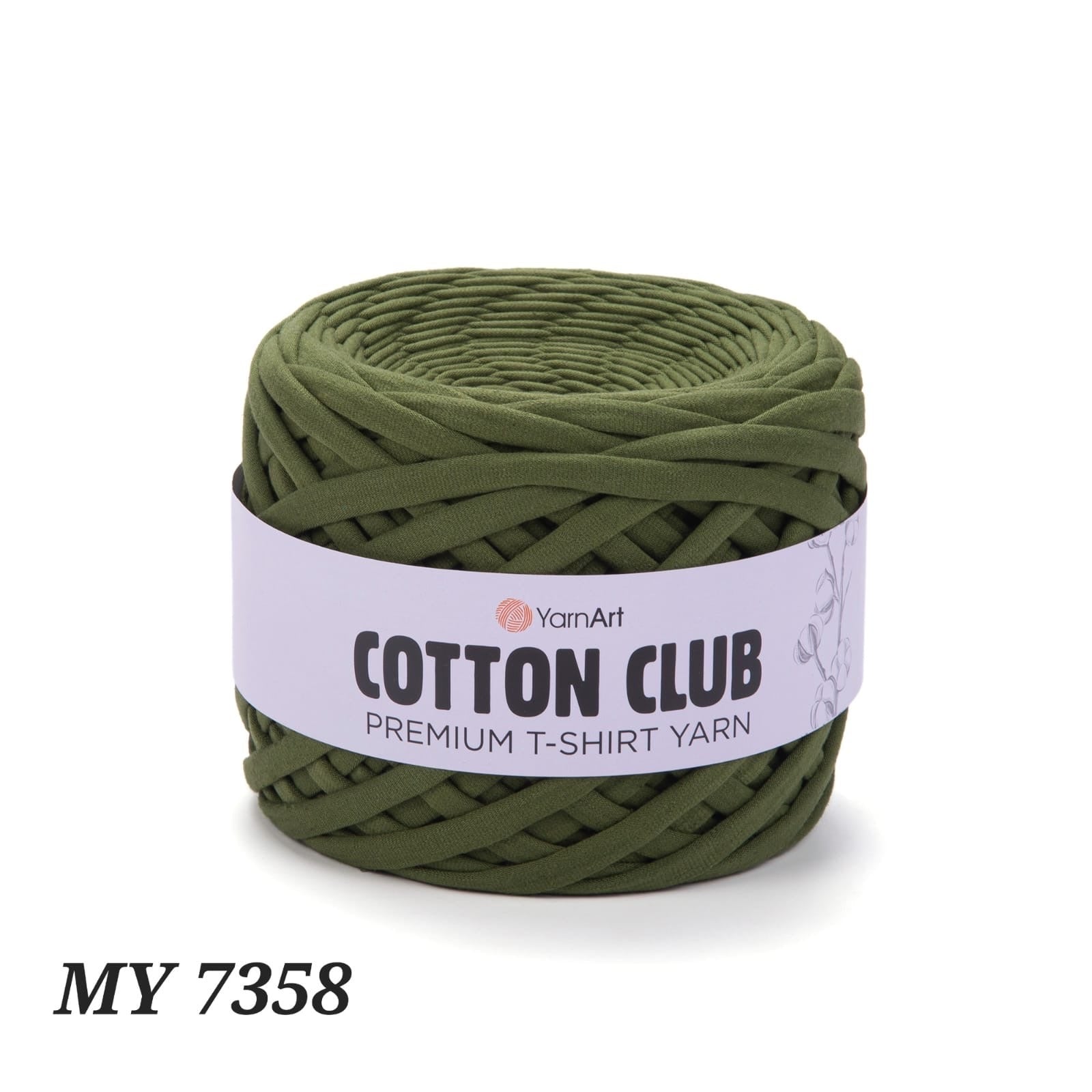 يشتري 7358 YarnArt Cotton Club( Premium T-shirt Yarn)