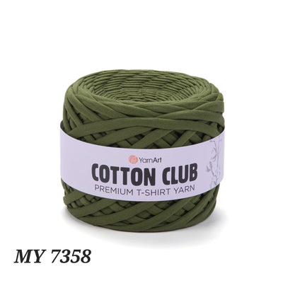 Buy 7358 YarnArt Cotton Club( Premium T-shirt Yarn)