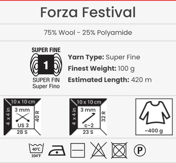YarnArt Forza Festival - 0