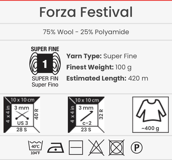 YarnArt Forza Festival