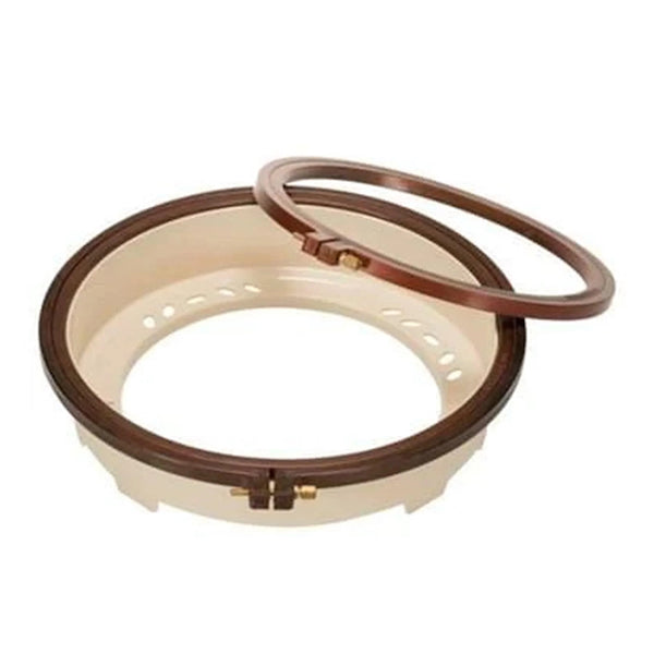 Nurge Deep Needle Punch Hoop Set 180-2 – Includes a 7″ (17.7cm) & 9″ (22.8cm) hoop