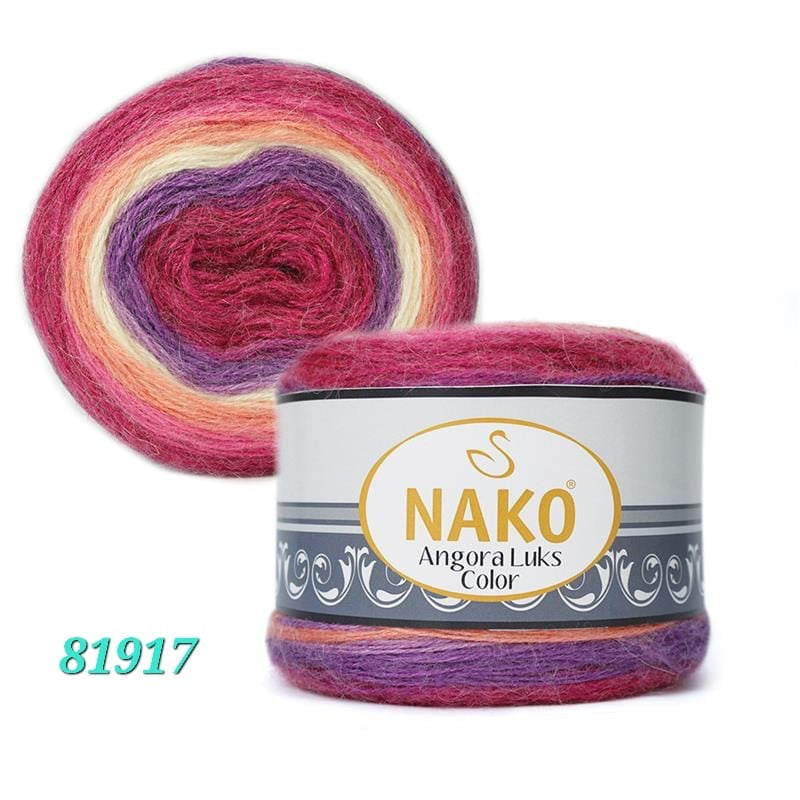 Nako Angora Luks Color