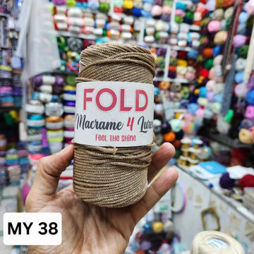 Buy my-38 Fold macrame 4 Lurex