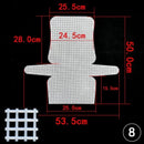 Clear Plastic Mesh Sheets for Crochet Purse Making-3