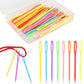 Plastic Large Eye Needles(6 pcs)