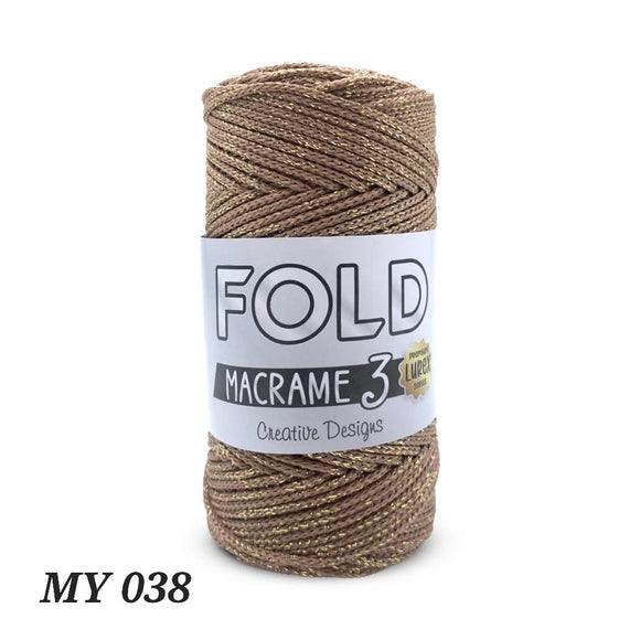 Fold Macrame 3 Lurex