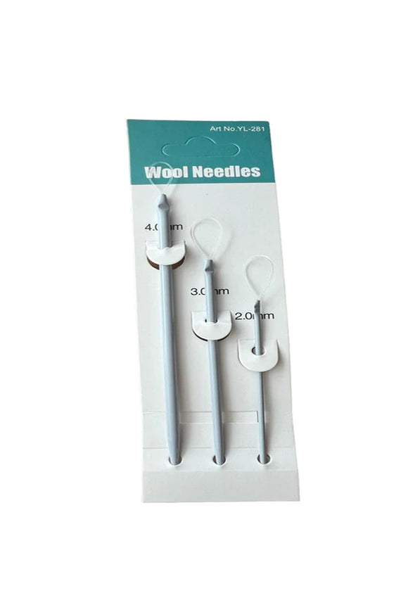 Wool needles